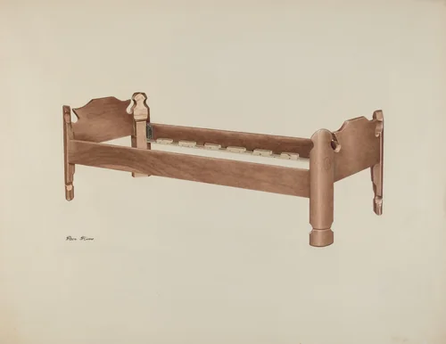 Day Bed by Rosa Rivero, index of american design, 1941