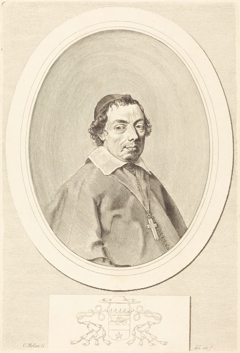 Nicolas Grillet by Claude Mellan, print, 1598-1688