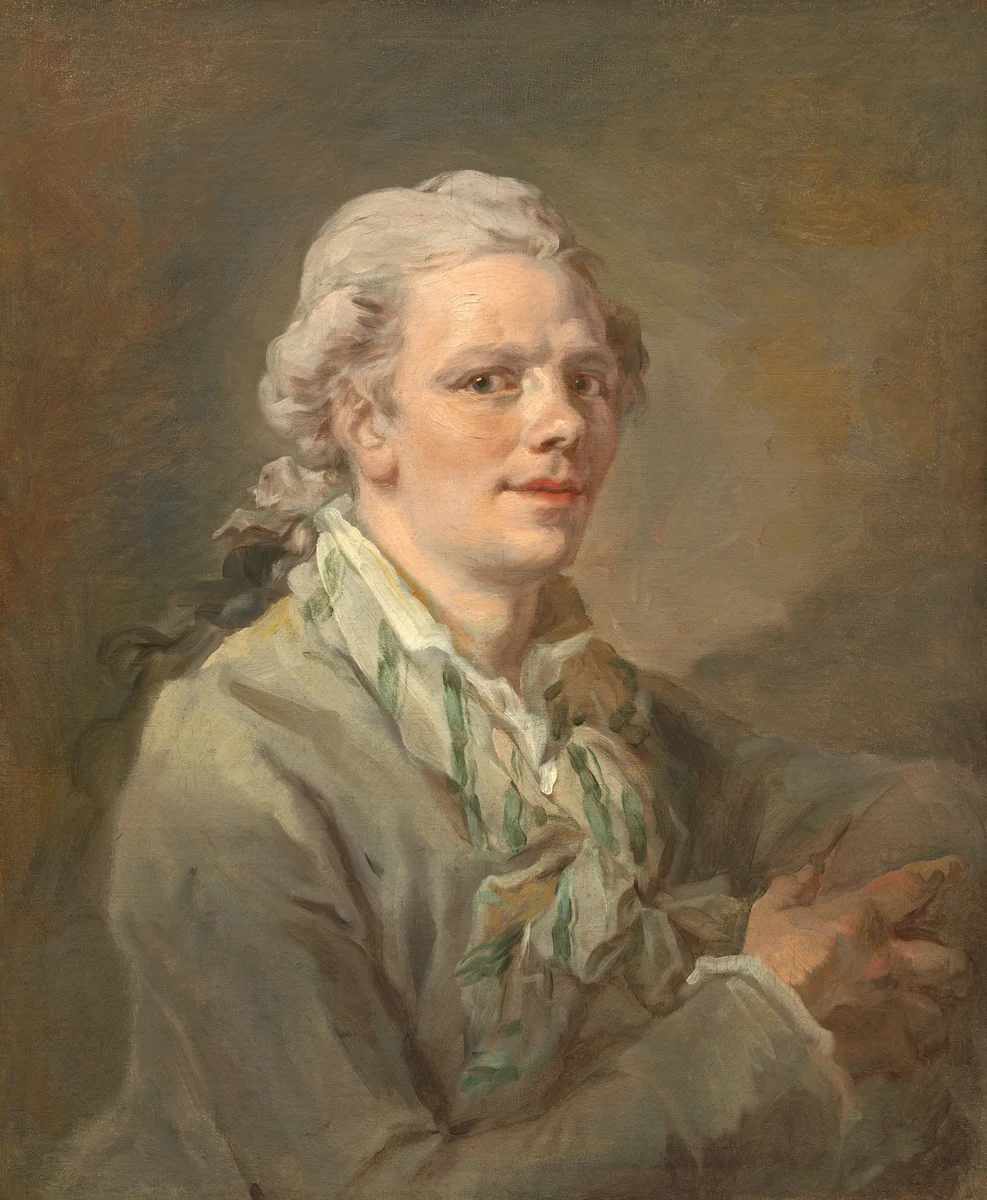 Portrait of a Young Man by French 18th Century, painting, 1770
