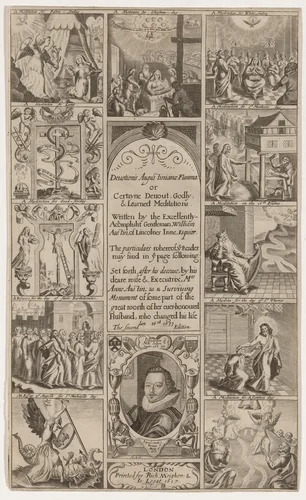 Title Page for Devotionis Augustinianae Flamma, by William Austin by George Glover, print, 1637