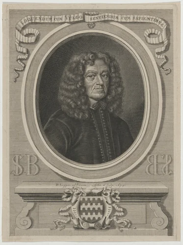 Sir Henry Blount, Traveller by David Loggan, print, 1679