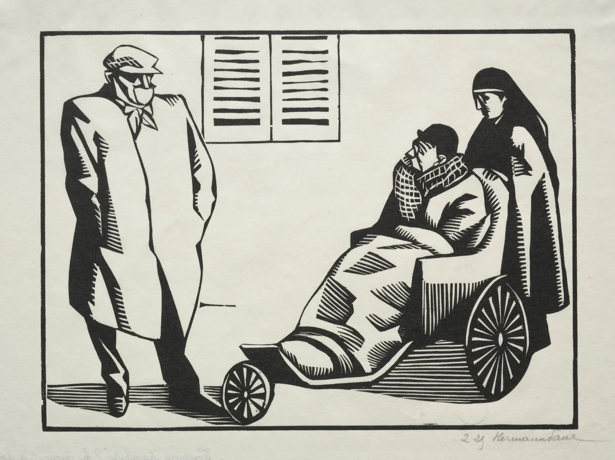 Toujours pacifiste? la guerre t'a pourtant reussi! by Hermann Paul, print, 1900-1925