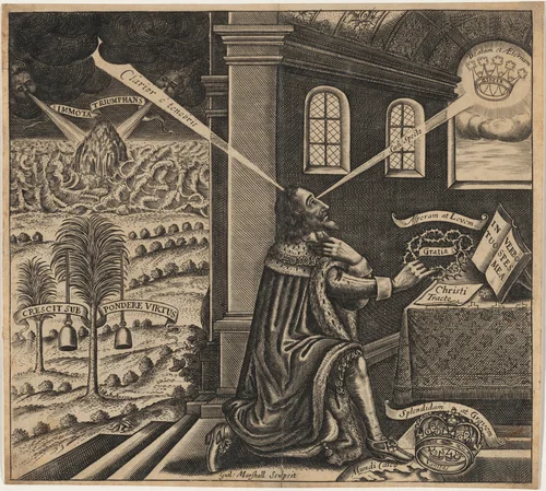 Charles I by William Marshall, print, 1649