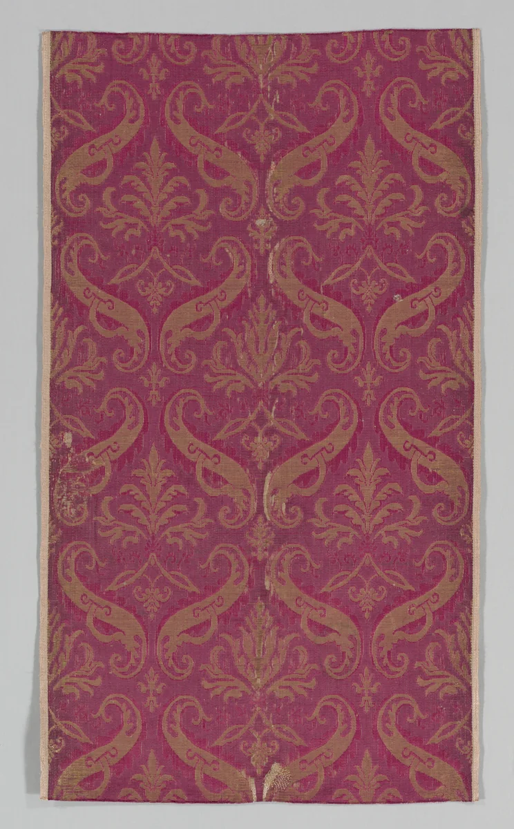 Length of Textile by Unknown, textile, 1500-1599