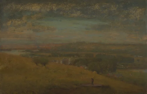 Delaware Valley by George Inness, painting, 1865-1875