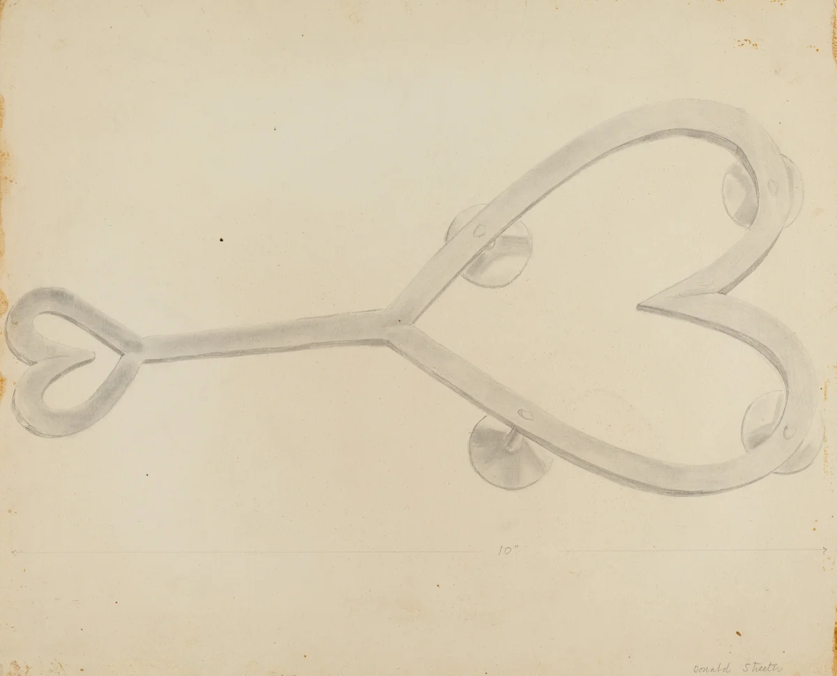 Trivet by Donald Streeter, index of american design, 1936