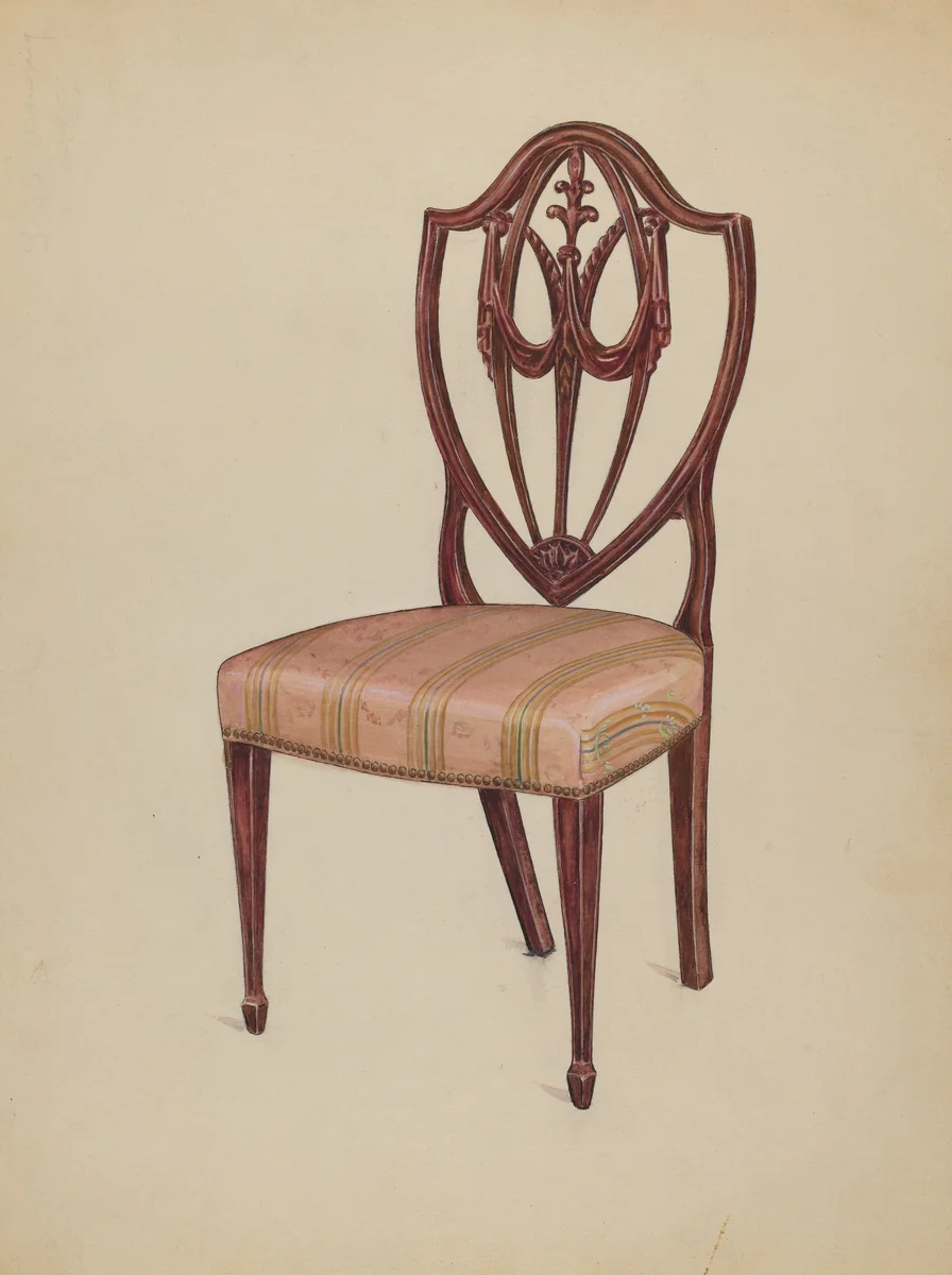 Side Chair by Florence Choate, index of american design, 1936