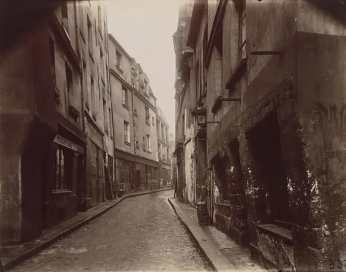 Rue Saint-Médard by Eugène Atget, photograph, 1925