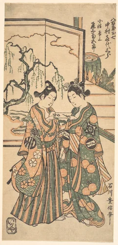 Drama of Areshi Soga by Ishikawa Toyonobu, print, 1711-1785