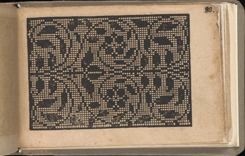 Schön newes Modelbuch (Page 83r) by Sigismundus Latomus, book, 1608