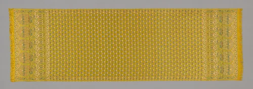 Sari by India, textile, 1875-1900