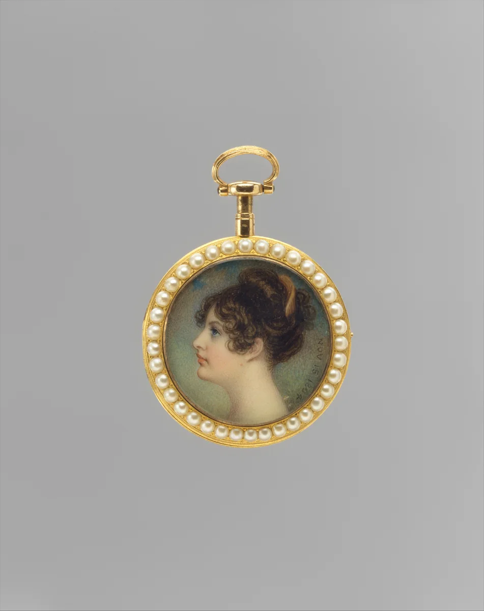 Portrait of a Woman, Said to Be Emma (1765–1815), Lady Hamilton by Adam Buck, other, 1804
