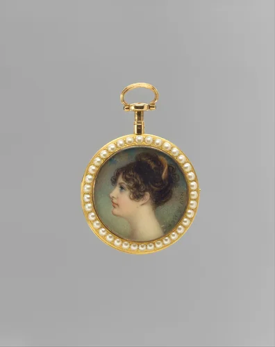 Portrait of a Woman, Said to Be Emma (1765–1815), Lady Hamilton by Adam Buck, other, 1804