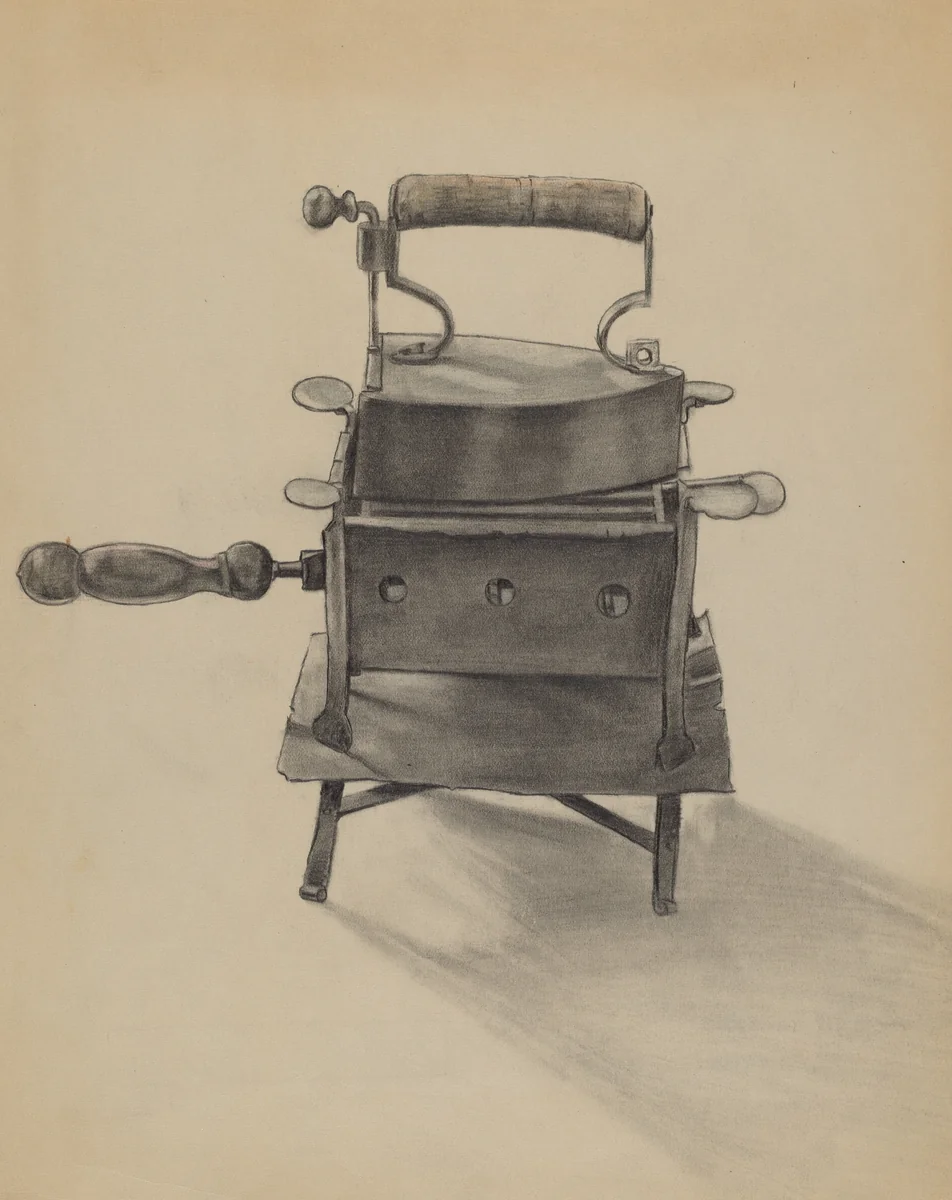 Flat Iron by Joseph Stonefield, index of american design, 1936