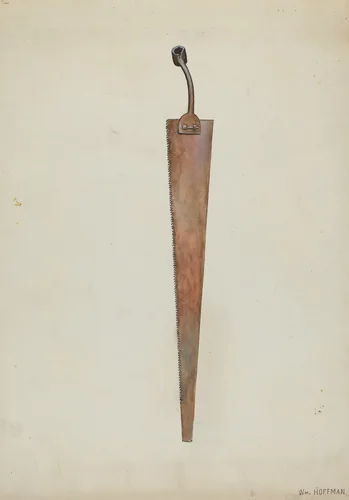 Whipsaw by William Hoffman, index of american design, 1937