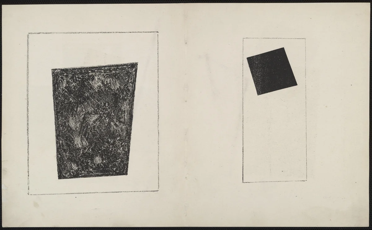 Suprematizm. 34 risunka (Suprematism: 34 Drawings) by Kazimir Malevich, illustrated book, 1920