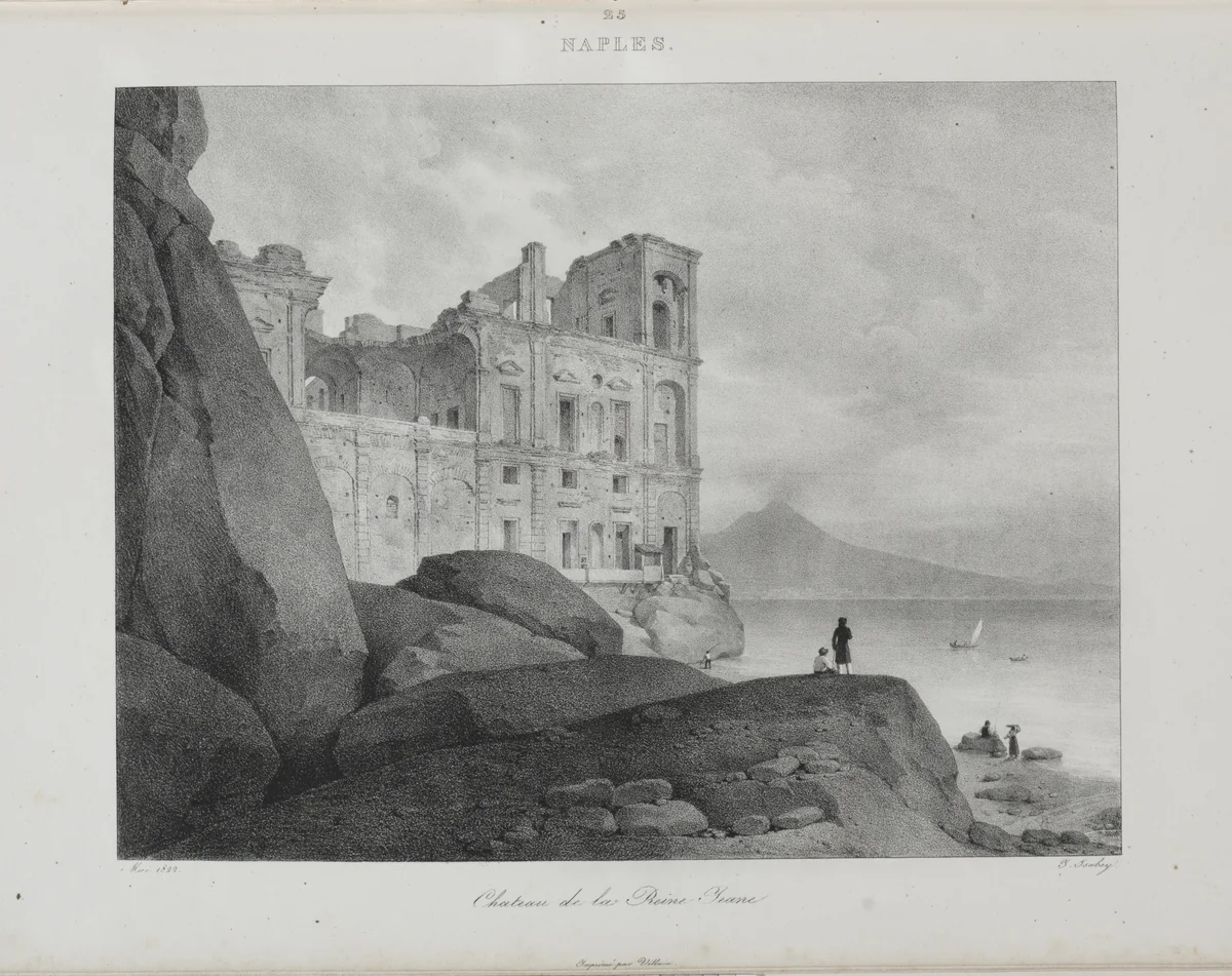 Voyage en Italie en 1822 by Jean Baptiste Isabey, book, 1833