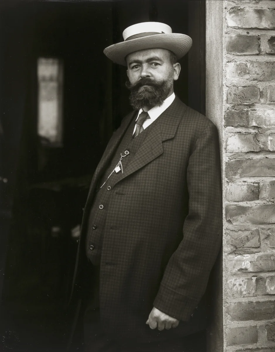Headmaster by August Sander, photograph, 1910