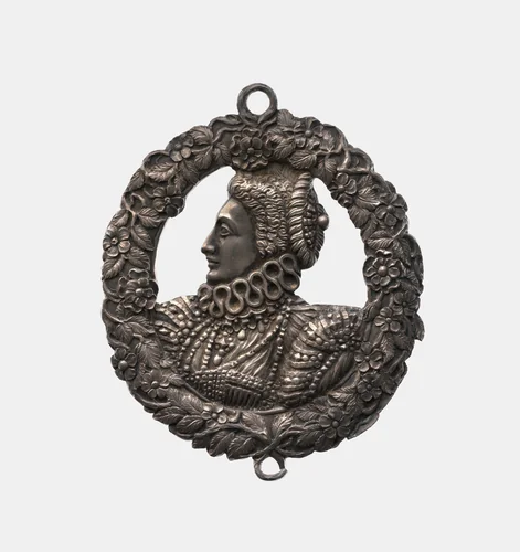 Elizabeth I 1533-1603, Queen of England 1558-1603 by Unknown, metalwork, 1500-1599