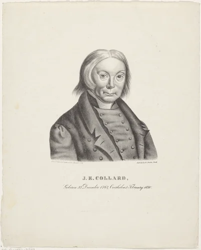 Portret van Jillis Egedius Collard by anonymous, print, 1822-1845
