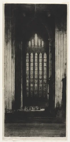 The Five Sisters, York Minster by David Young Cameron, print, 1907