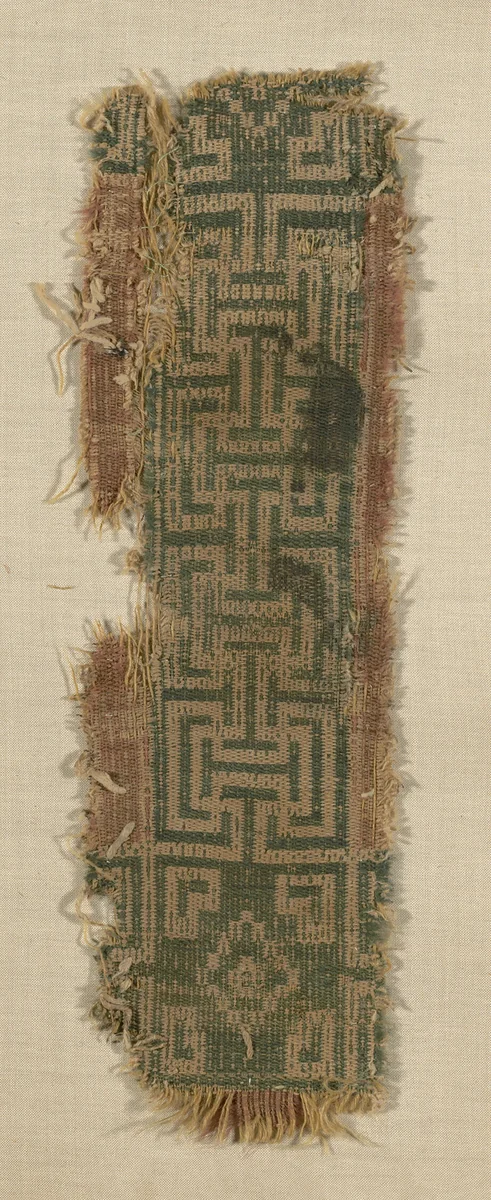 Fragment by Egypt, textile, 301-400