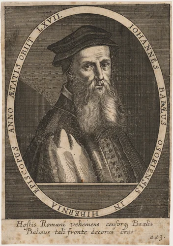 John Bale, Bishop of Ossory by Unknown 19th Century, print, 1650