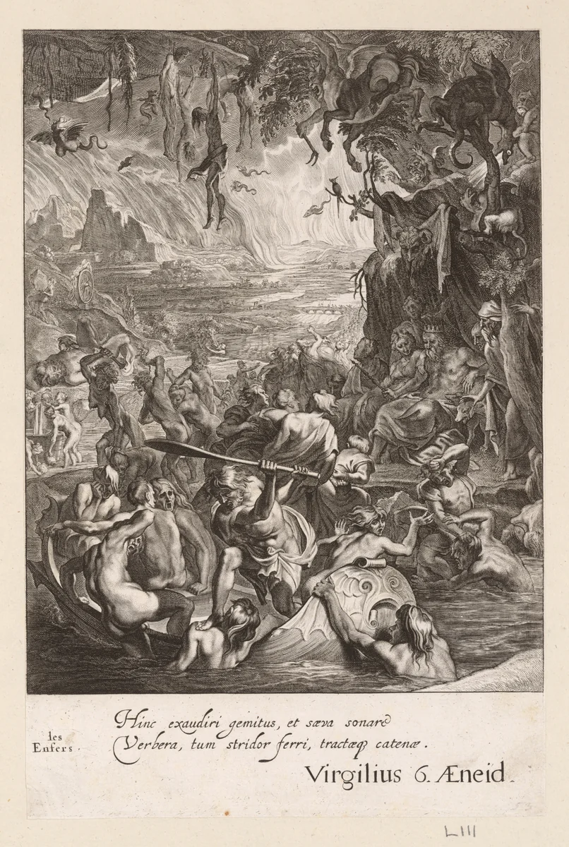 Hell by Abraham van Diepenbeeck, print, 1655