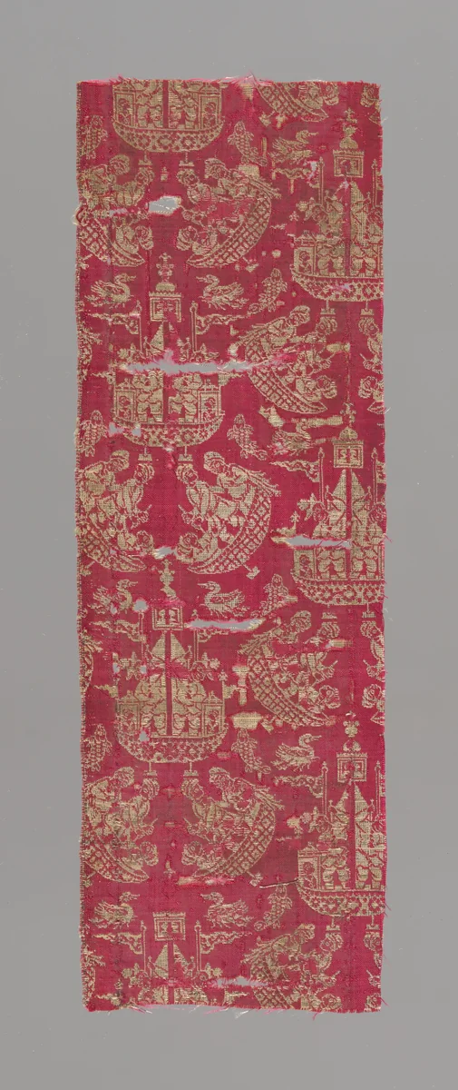 Fragment (Dress Fabric) by Iran (Persia) or India, textile, 1601-1625