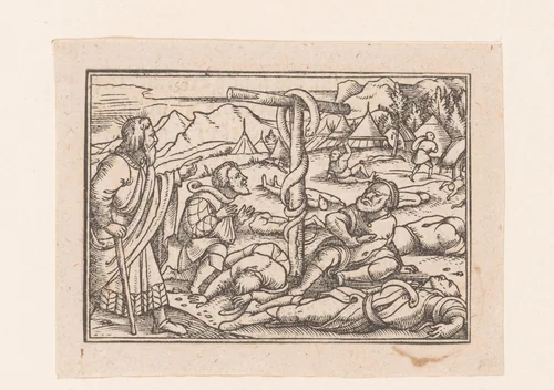 Nehushtan by anonymous, print, 1552