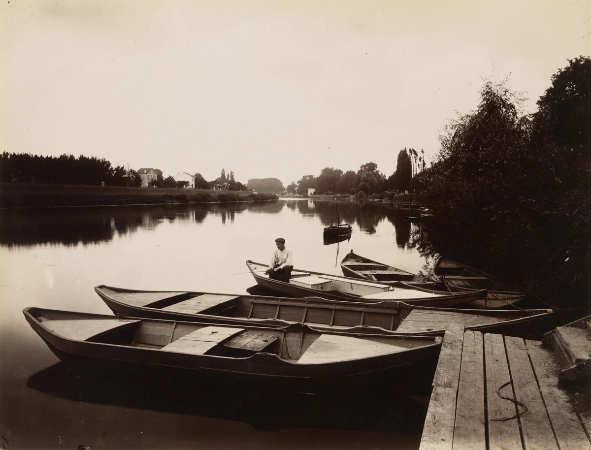 Bords de la Marne by Eugène Atget, photograph, 1903