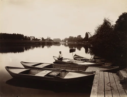 Bords de la Marne by Eugène Atget, photograph, 1903