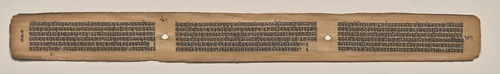 Text, folio 167 (verso), from a Manuscript of the Perfection of Wisdom in Eight Thousand Lines (Ashtasahasrika Prajnaparamita-sutra) by Unknown, painting, 1119