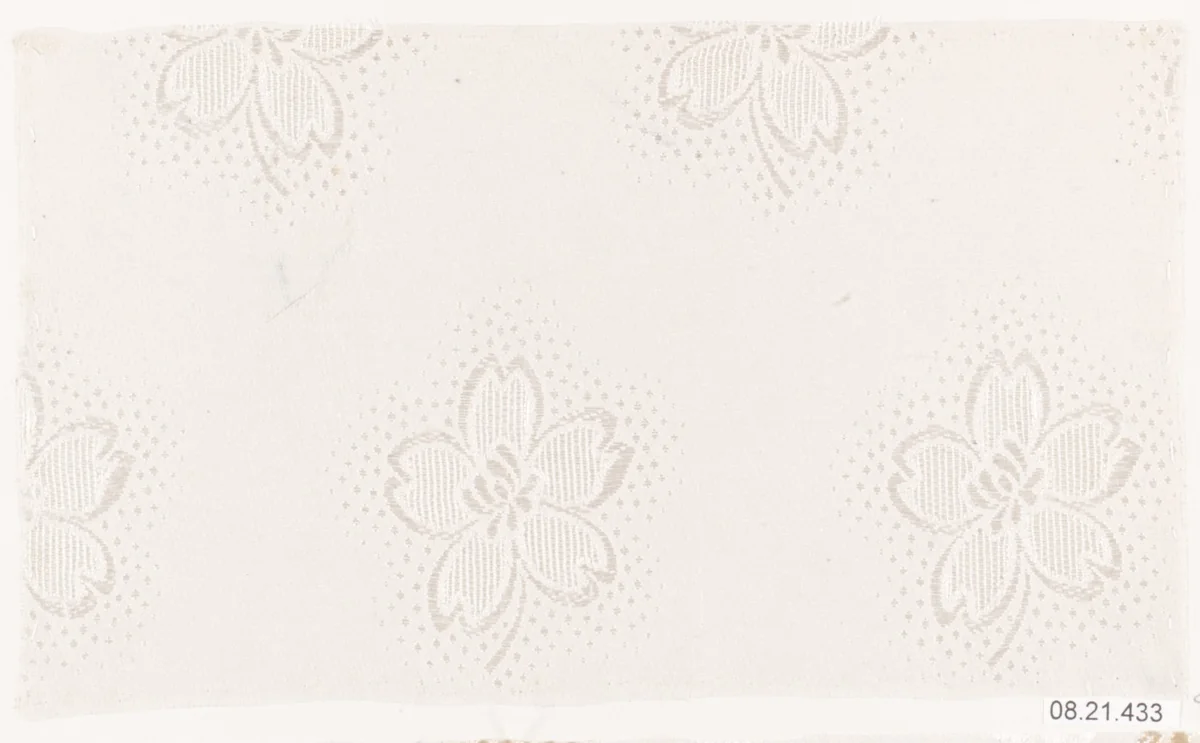 Textile sample by Unknown Designer, textile, 1900