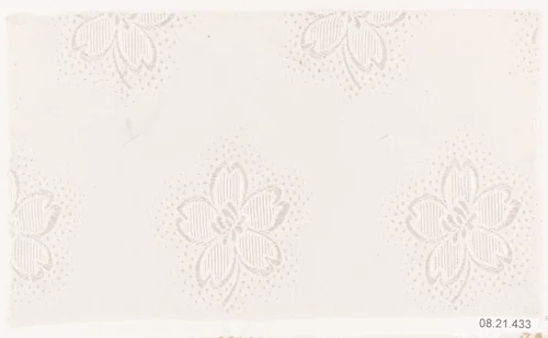 Textile sample by Unknown Designer, textile, 1900