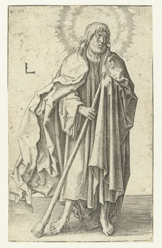 De apostel Jakobus Minor by Unknown, print, 1508-1512