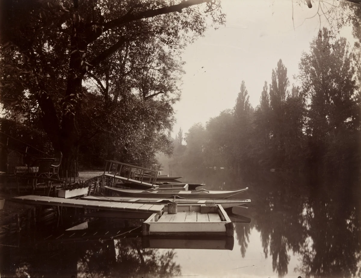 Bords de Marne. La Varenne by Eugène Atget, photograph, 1925