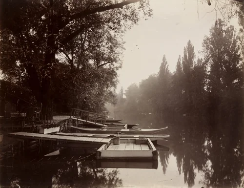 Bords de Marne. La Varenne by Eugène Atget, photograph, 1925