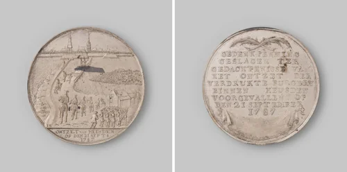 Ontzet van Heusden by anonymous, metalwork, 1787