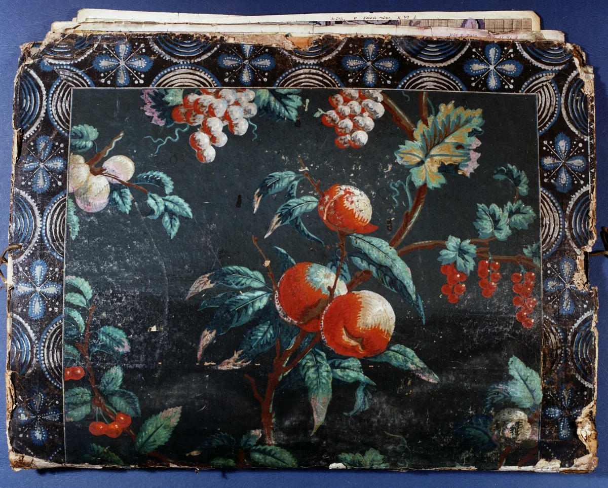 Portfolio Cover by France, textile, 1760-1790