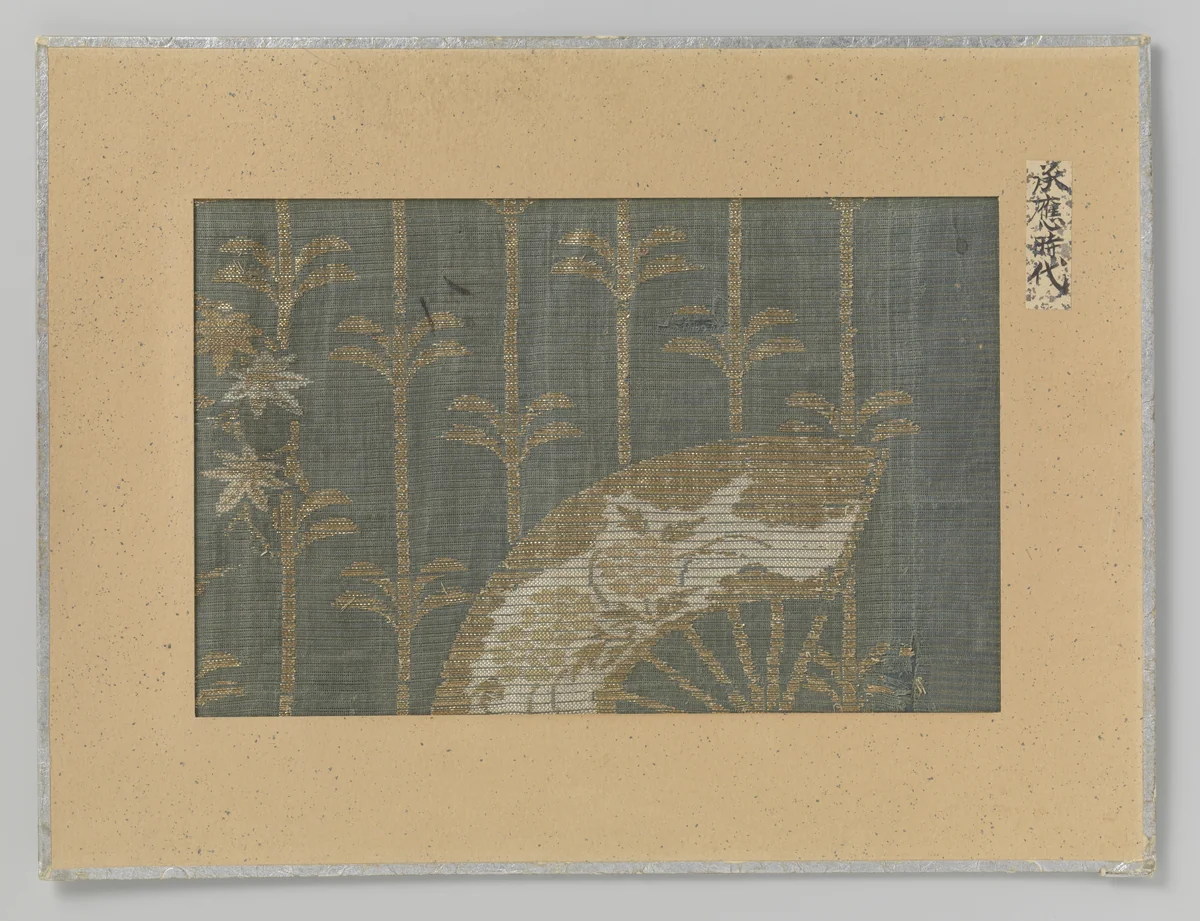 Fragment textiel by anonymous, textile, 1652-1655