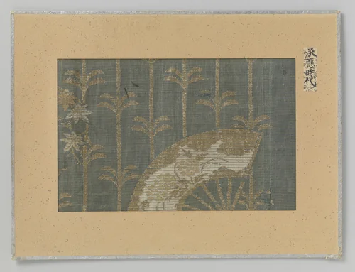 Fragment textiel by anonymous, textile, 1652-1655