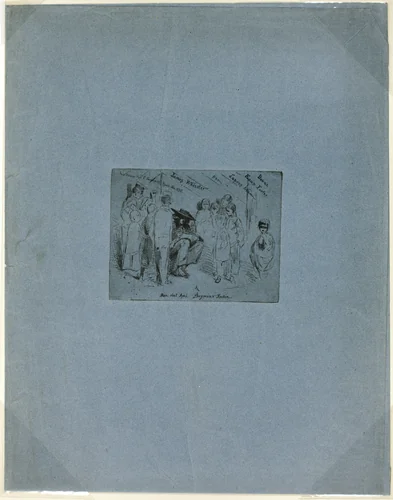 The Title Page for 'Douze Eaux Fortes d'après Nature' by James McNeill Whistler, print, 1858