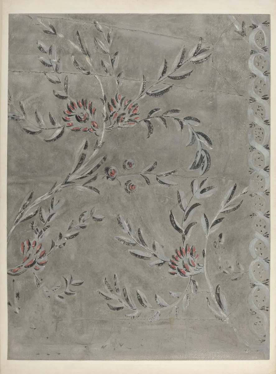 Wall Decoration by Martin Partyka, index of american design, 1938