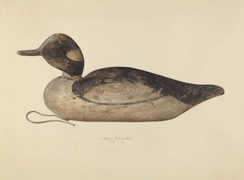 Duck Decoy by Max Fernekes, index of american design, 1937