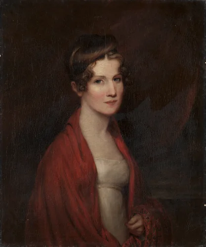 Mary Fairlie Cooper by William Dunlap, painting, 1810-1819