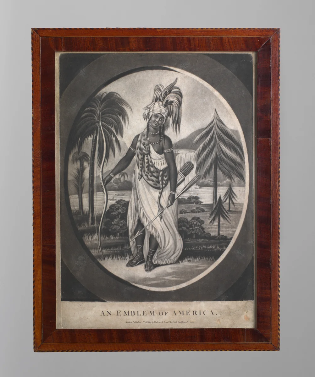 An Emblem of America by Haines & Son, artwork, 1801