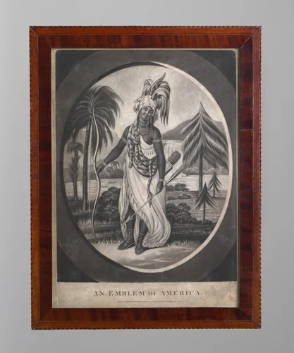 An Emblem of America by Haines & Son, artwork, 1801