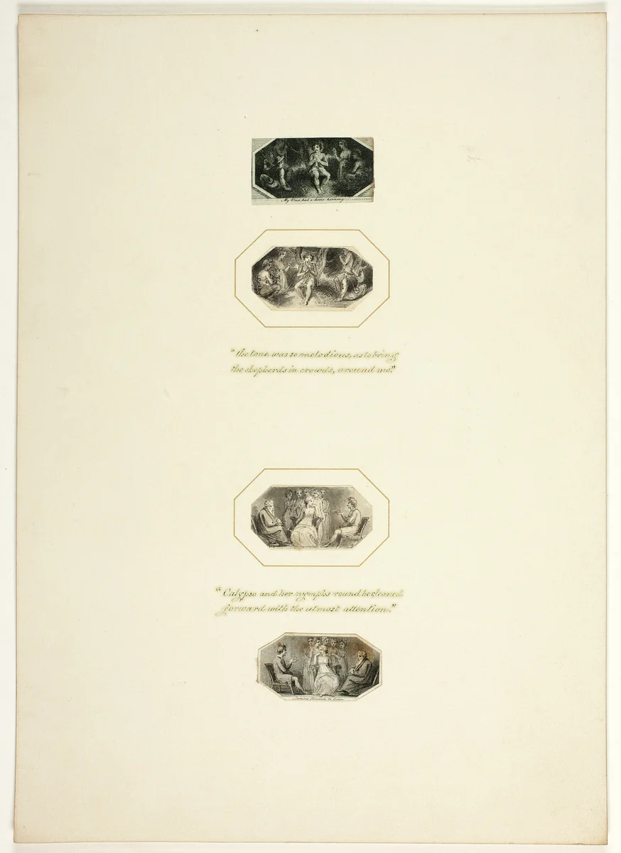 Plate from Telemachus by Thomas Stothard, print, 1793-1803