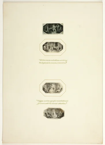 Plate from Telemachus by Thomas Stothard, print, 1793-1803